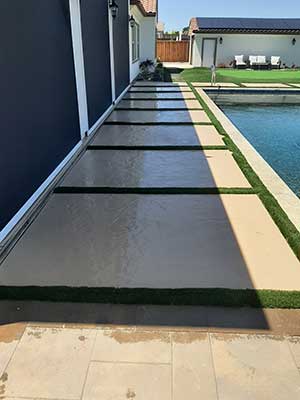 Concrete Walkway Installation