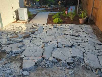 New Walkway Installation