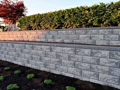 Retaining Wall Installation